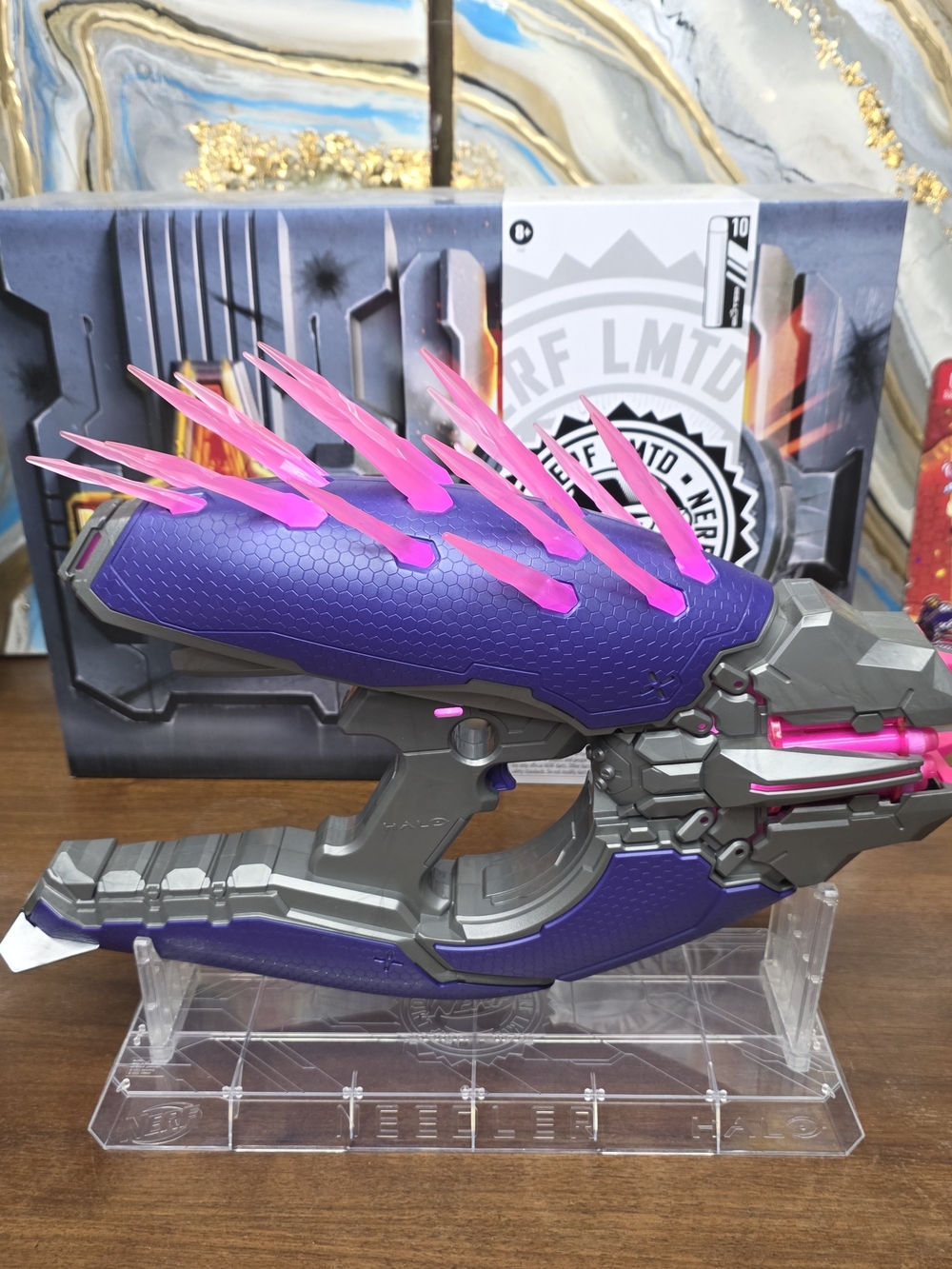 HALO Limited Edition Nerf Needler Complete In Box New / Open Box
